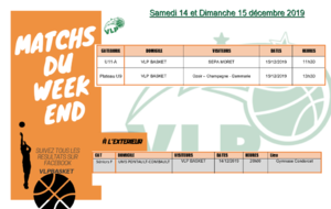 matchs du 14 et du 15 décembre